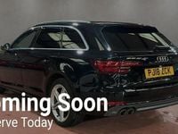 Begagnad Audi A4 S-Line 190 HK (139 kW) 2018 Svart Kombi