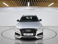 Used Audi Q3 Black Edition 180 HP (132 kW) 2018 Silver SUV