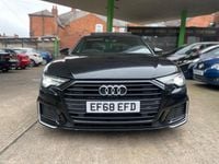 Used Audi A6 S-Line 204 HP (150 kW) 2018 Black Sedan