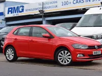 Used VW Polo SEL 116 HP (85 kW) 2019 Red Hatchback