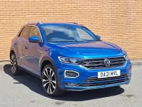 Used VW T-Roc R-line 2021 Blue SUV