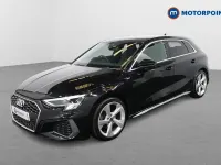 Used Audi A3 S-Line 2023 Black Sedan