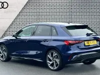 Used Audi A3 Black Edition 150 HP (110 kW) 2025 Blue