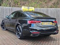 Used Audi A5 Sportback Black Edition 245 HP (180 kW) 2023 Black Hatchback