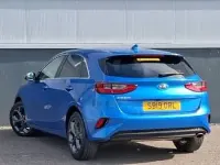 Used Kia Ceed 138 HP (101 kW) 2019 Blue Hatchback