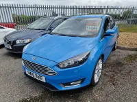 Used Ford Focus Titanium X 2016 Blue Hatchback