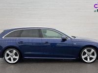 Used Audi A4 S-Line 150 HP (110 kW) 2019 Blue Estate