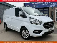 Used Ford Transit Custom Limited 130 HP (95 kW) 2019 White Van