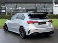 Used Mercedes A45 AMG 421 HP (309 kW) 2021 Silver Hatchback