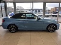 Used BMW 218 Sport Line 2019 Blue Cabriolet