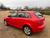 Used Audi A3 Sportback 102 HP (75 kW) 2009 Red Hatchback