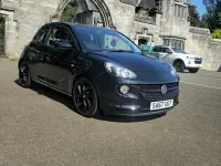 Used Vauxhall Adam 70 HP (51 kW) 2017 Black Hatchback