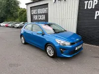 Used Kia Rio 2022 Blue Hatchback
