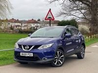 Used Nissan Qashqai Tekna 110 HP (80 kW) 2016 Blue SUV