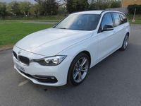 Begagnad BMW 318 Sport Line 2017 Vit Kombi