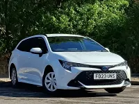 Used Toyota Corolla 2023 White Hatchback
