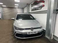 Used VW Golf VII R-line 150 HP (110 kW) 2020 Silver Hatchback