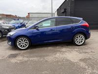 Used Ford Focus Titanium X 125 HP (91 kW) 2017 Blue Hatchback