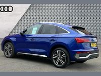Used Audi Q5 S-Line 204 HP (150 kW) 2021 Blue SUV