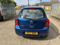 Used Nissan Micra 80 HP (58 kW) 2017 Blue Hatchback