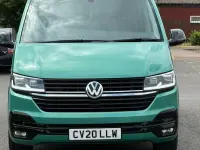 Used VW Caravelle Executive 199 HP (146 kW) 2020 Green Van