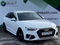 Used Audi A4 S-Line 2022 White Estate