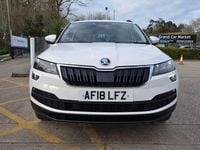 Used Skoda Karoq SE Technology 150 HP (110 kW) 2018 White SUV