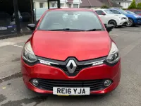 Used Renault Clio Dynamique 75 HP (55 kW) 2016 Red Hatchback