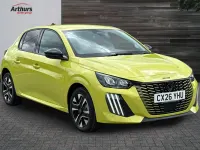 New Peugeot 208 Allure 2026 Yellow Hatchback
