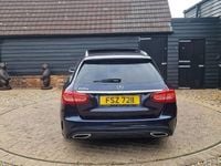 Usado Mercedes C220 AMG Line Premium 170 HP (125 kW) 2017 Azul Carrinha