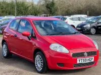 Używany Fiat Grande Punto Active 77 KM (56 kW) 2009 Czerwony Hatchback