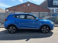 Used MG ZS 106 HP (77 kW) 2018 Blue SUV