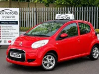 Used Citroën C1 VTR Sport 68 HP (50 kW) 2010 Red Hatchback