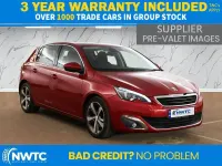 Used Peugeot 308 Allure 130 HP (95 kW) 2015 Red Hatchback