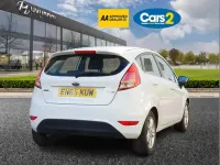 Used Ford Fiesta Zetec 99 HP (72 kW) 2016 White Hatchback