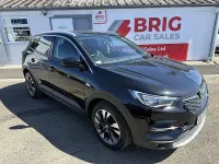 Used Vauxhall Grandland X Sport 130 HP (95 kW) 2018 Black SUV