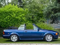 Used Ford Escort Cabriolet Convertible 1990 Blue Cabriolet