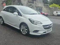 Used Vauxhall Corsa SRi 75 HP (55 kW) 2017 White Hatchback