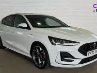 Used Ford Focus ST-Line X 125 HP (91 kW) 2024 White Hatchback