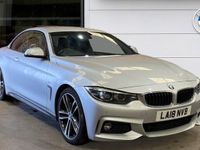 Used BMW 420 M Sport 187 HP (137 kW) 2018 Silver Cabriolet
