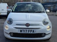 Used Fiat 500 Lounge 69 HP (50 kW) 2017 White Hatchback