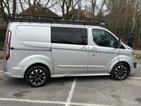 Used Ford Transit Custom Sport 170 HP (125 kW) 2018 Silver Van