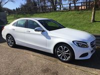 Used Mercedes C220 2016 White Sedan