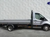 Used Ford Transit 170 HP (125 kW) 2023 Moondust silver Cabriolet