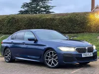 Used BMW 520 M Sport 2021 Blue Sedan