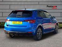 Used Skoda Fabia Monte Carlo 108 HP (79 kW) 2023 Blue Hatchback