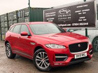 Used Jaguar F-Pace R-Sport 180 HP (132 kW) 2019 Red SUV