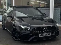 Used Mercedes A45 AMG 421 HP (309 kW) 2022 Black Hatchback