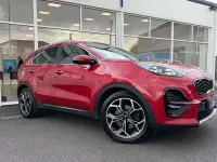 Used Kia Sportage GT-Line 177 HP (130 kW) 2020 Red SUV