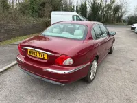 Used Jaguar X-type 156 HP (114 kW) 2003 Red Sedan